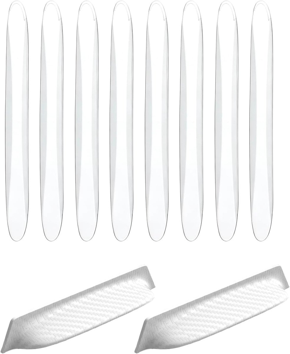 Pack of 10 car door edge protection, door edge protection, car door protection, with two waterproof rain protectors - ShopVlot