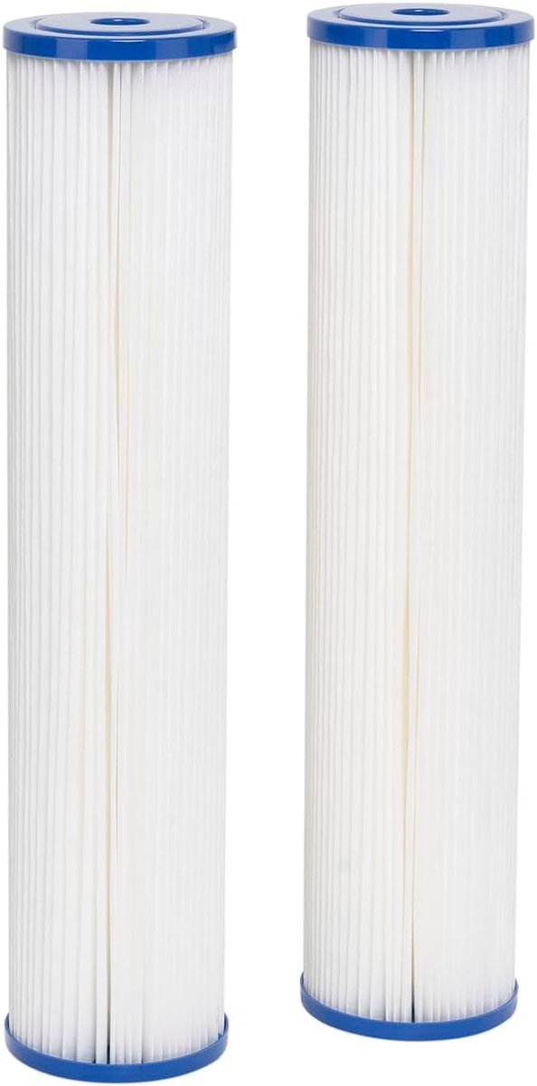 YanBan 2PCS 50x11.5cm Whole House Pleated Sediment Pre-Filter Compatible with ECP5 BB, AP810-2, HDC3001, SPC-45-1005 - ShopVlot