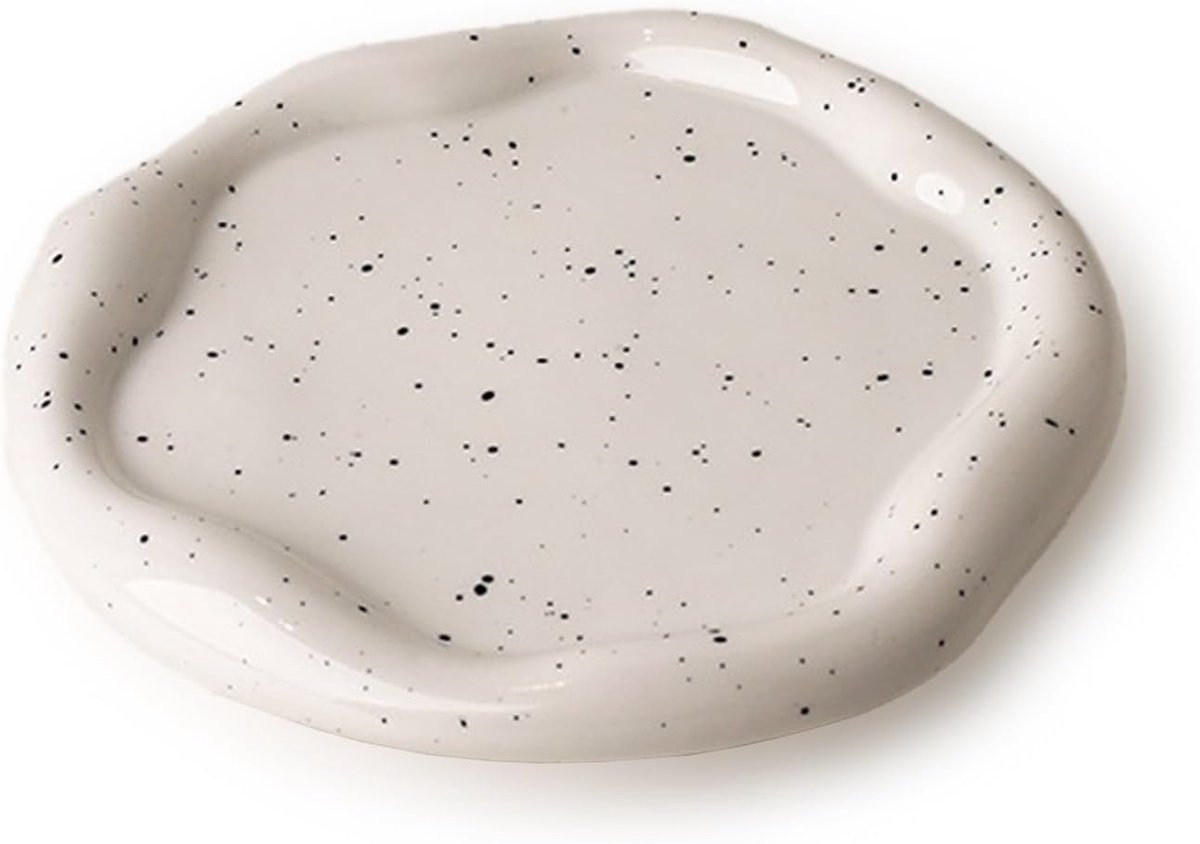 Ceramic Jewelry Tray Jewellery Plate Aesthetic for Rings Watches Keys Earrings Necklace Jewellery Tray Cloud Jewelry - ShopVlot