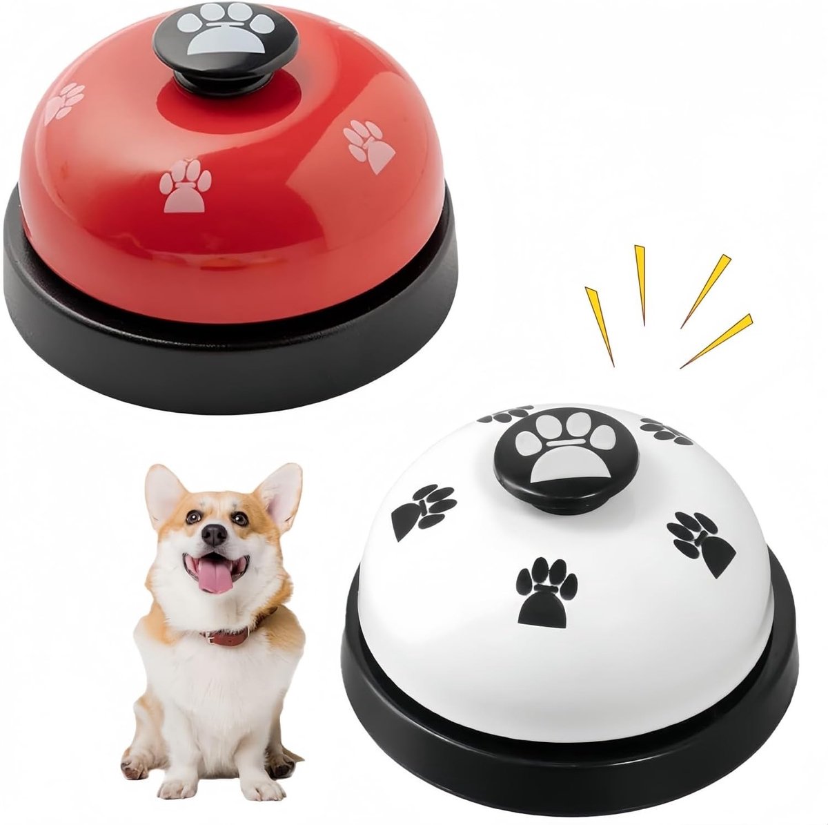 Kattenbel - Blauw - 2 stuks - Trainingsbel voor Huisdieren - Voor Honden en Katten