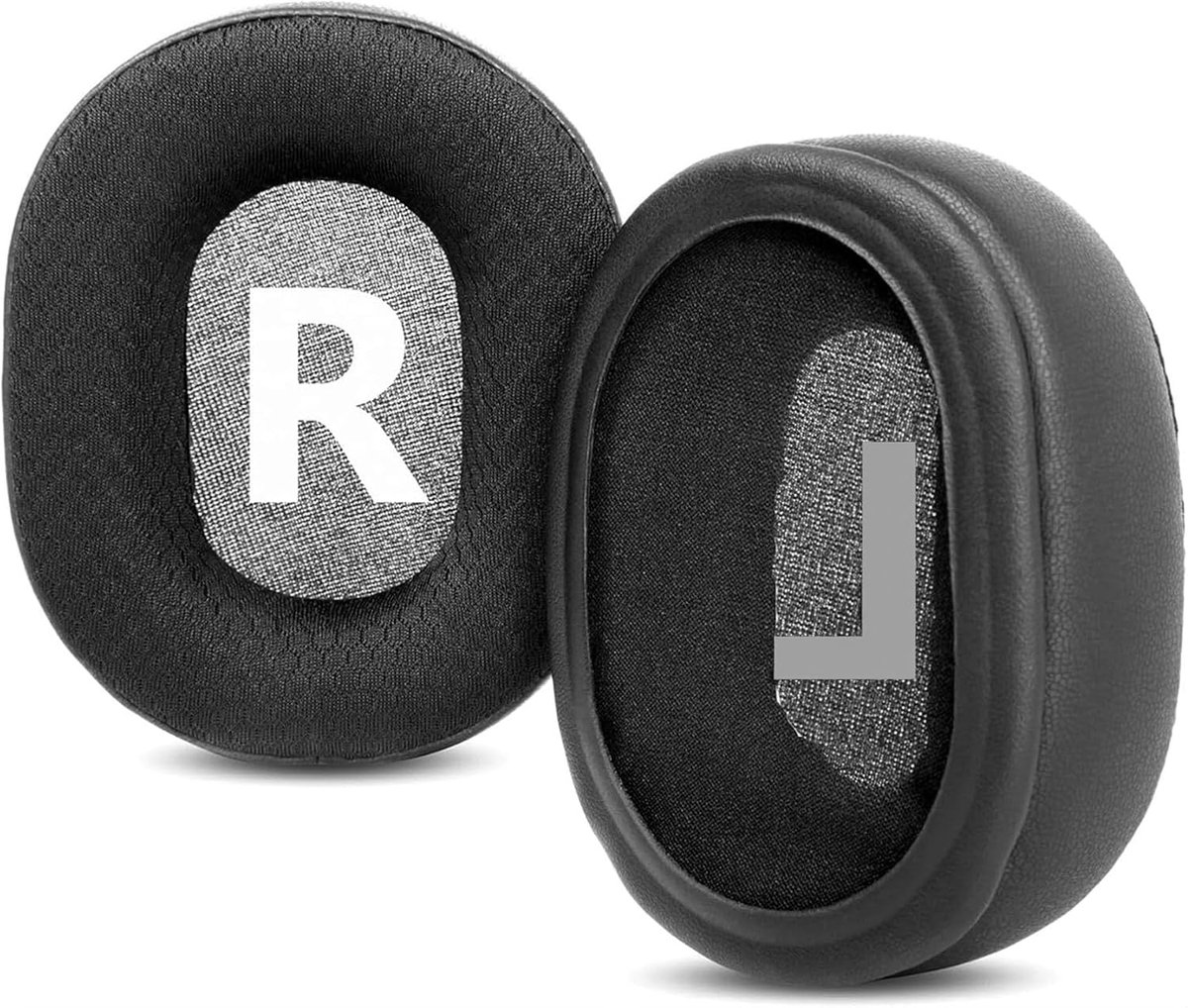 Ear Pads Compatible with KVIDIO WH201A Bluetooth Headphones Ear Pads Replacement Cushion (Breathable Fabric/High - ShopVlot