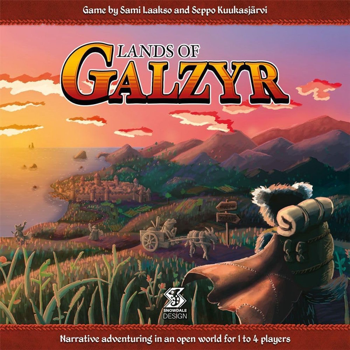 GALZYR - English board game - multicolor, unique piece - ShopVlot