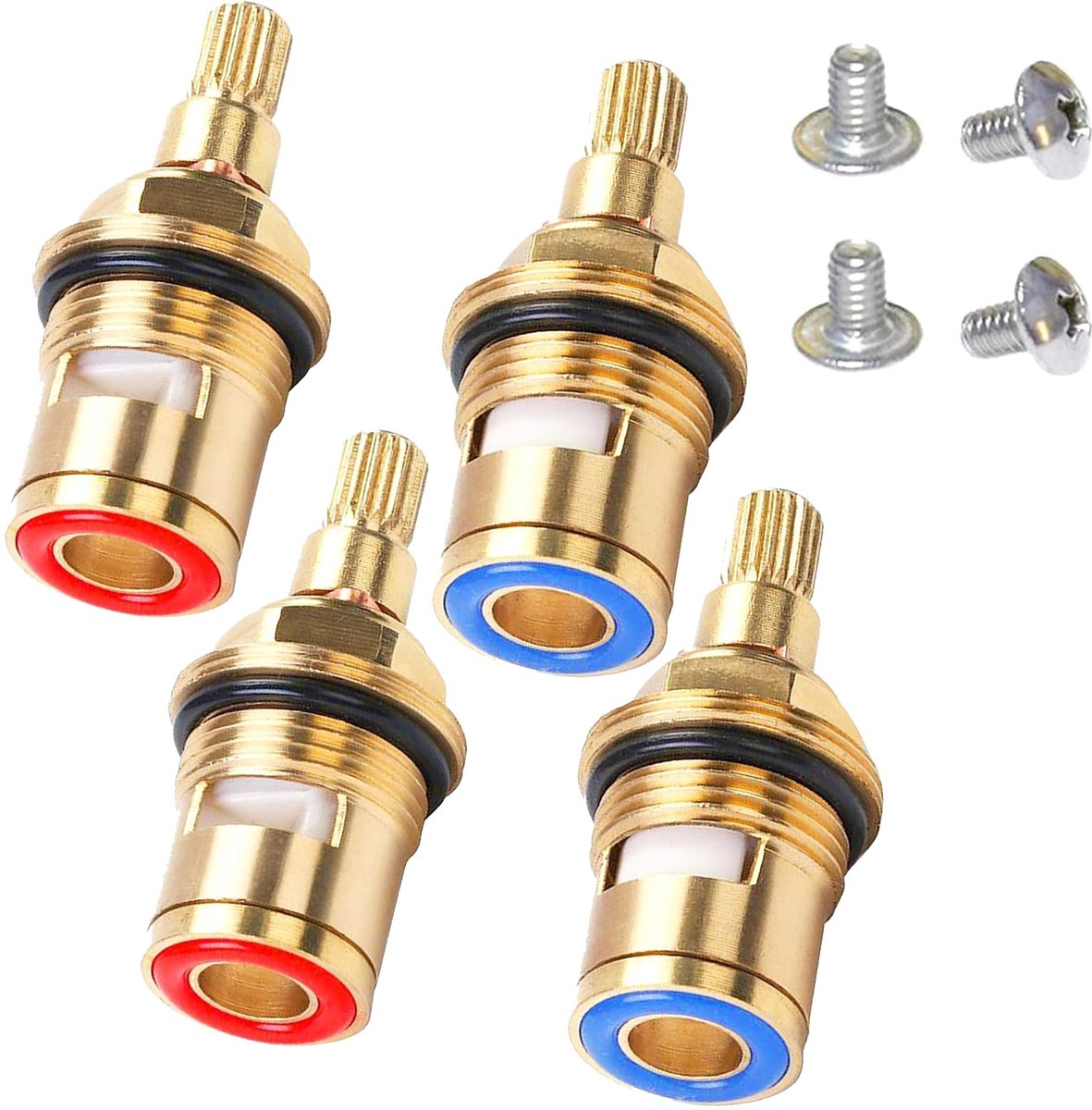 Solidchoice - 4 Stuks Tapcartridges voor Badkamer en Keuken