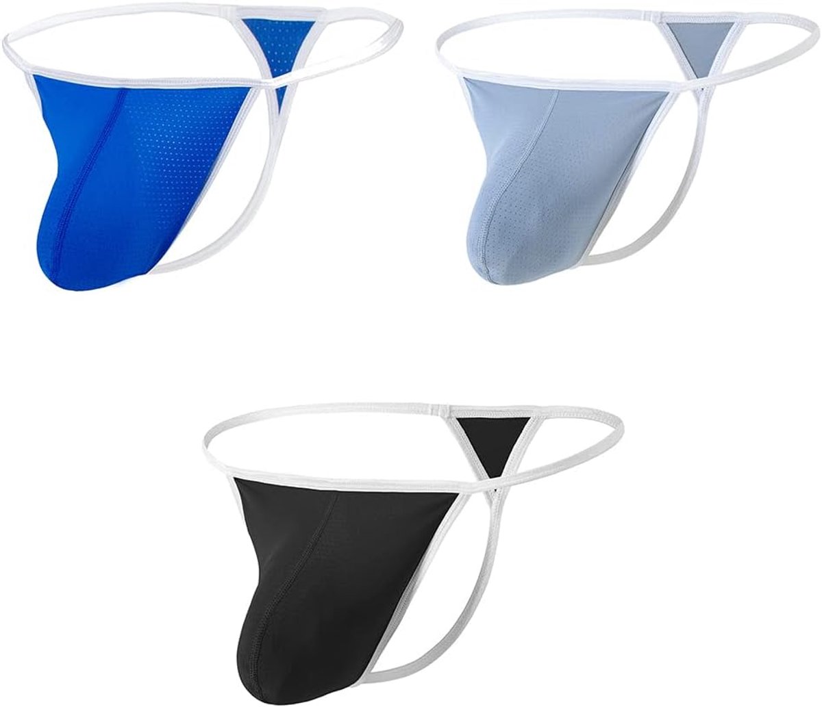 Sexy men's thong, soft and comfortable with light breathable material - ShopVlot