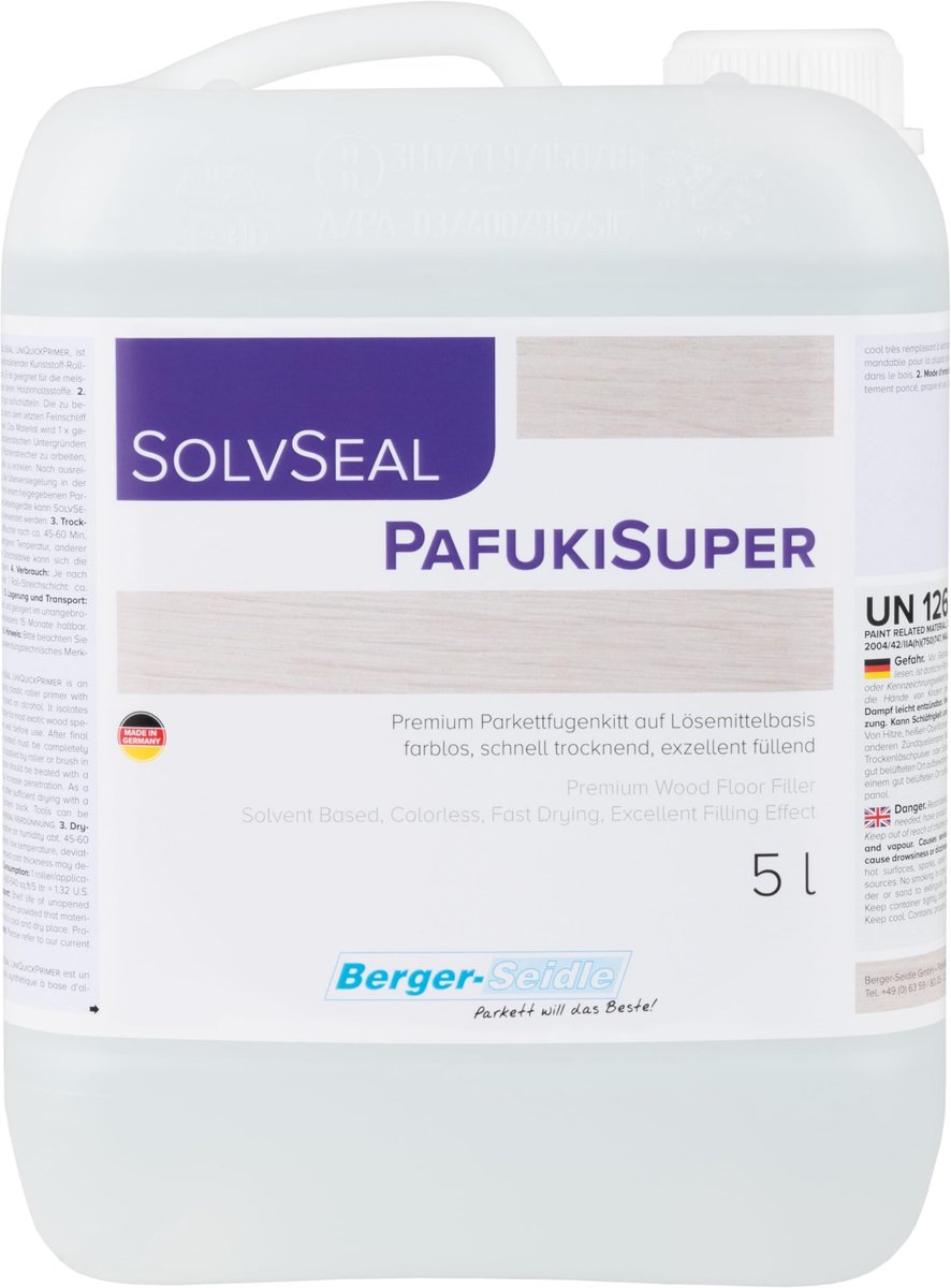 Solidchoice - Pafuki Super Houtkitoplossing 5 Liter