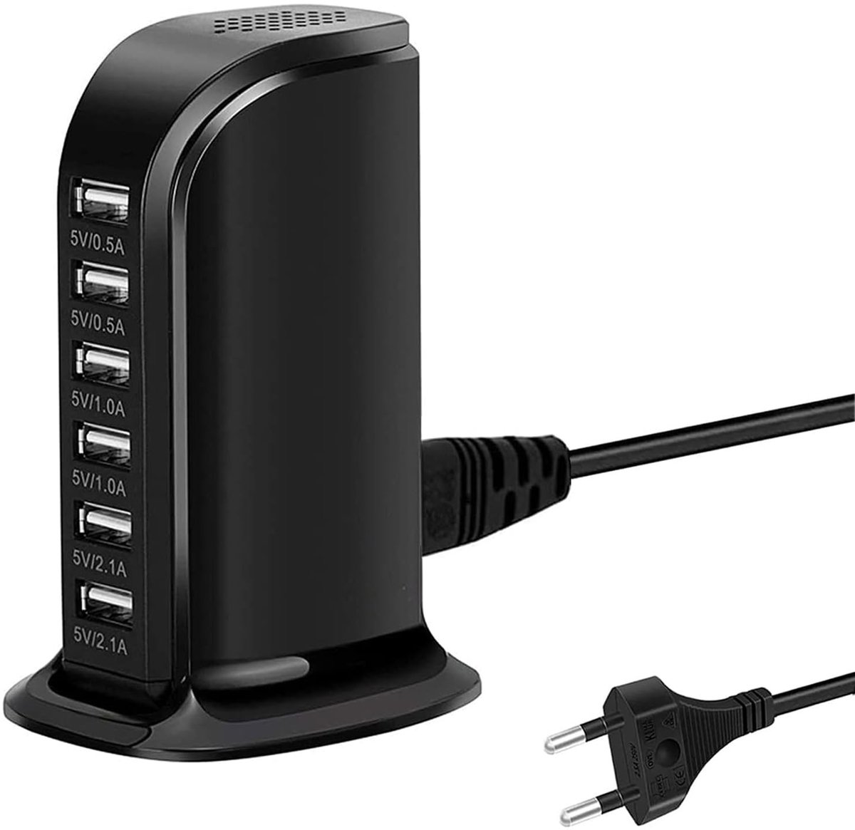 Solidchoice - 30W Multi USB Oplader met 6 Poorten