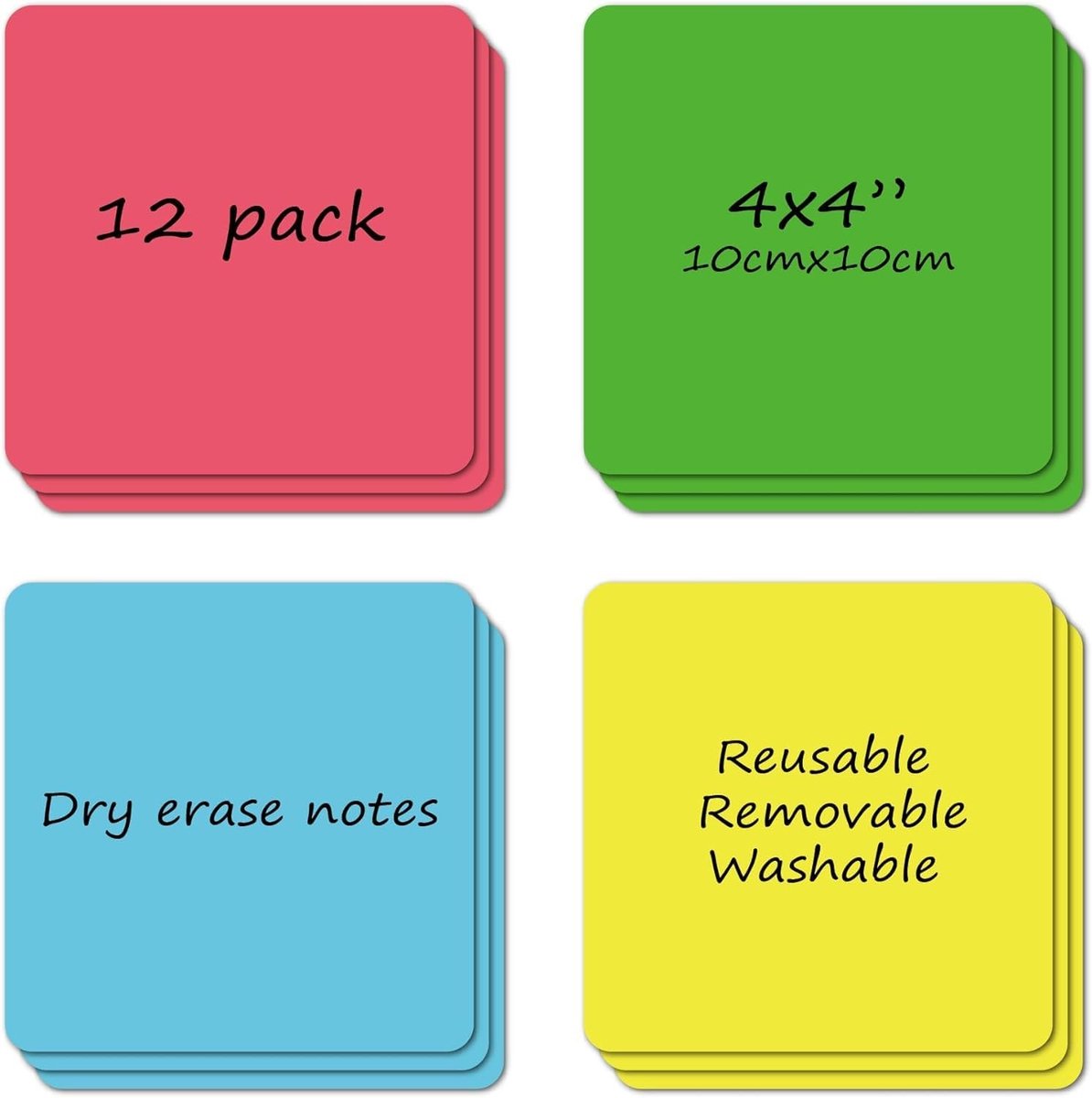 Solidchoice - Herbruikbare Droog Afwisbare Etiketten voor Organisatie