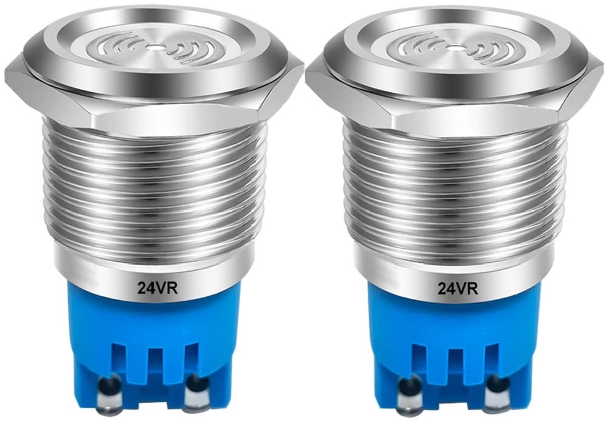 Solidchoice - Set van 2 Waterdichte LED Alarmlampen voor Elektrische Panelen