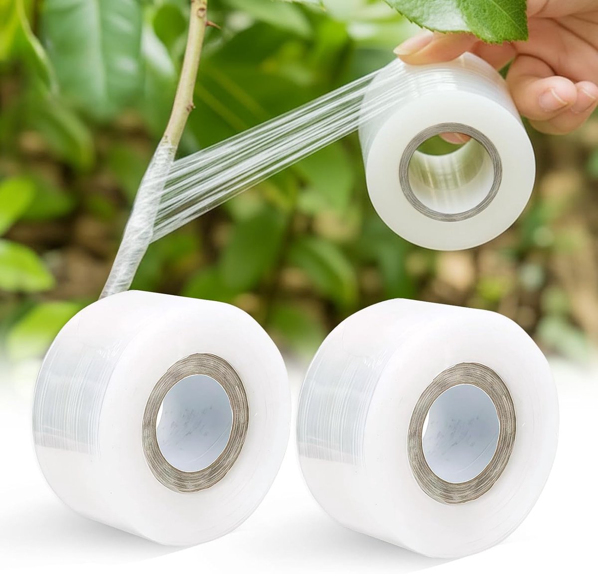 Afwerkings tape 200m x 3cm - Transparante graft tape - Voor planten en fruitbomen - Ideaal voor hobbytuiniers - ShopVlot