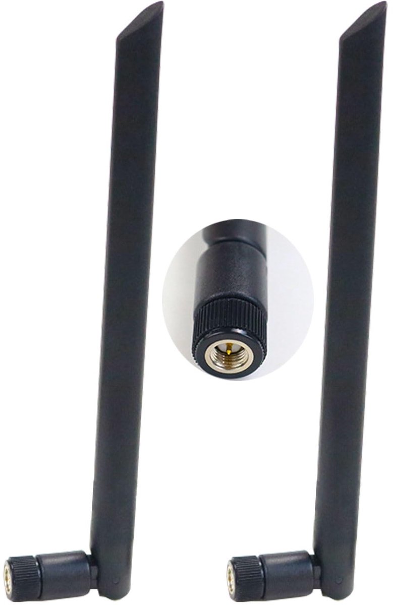 Solidchoice - 2 Stuks 4G WiFi Antenne met SMA Male Connector