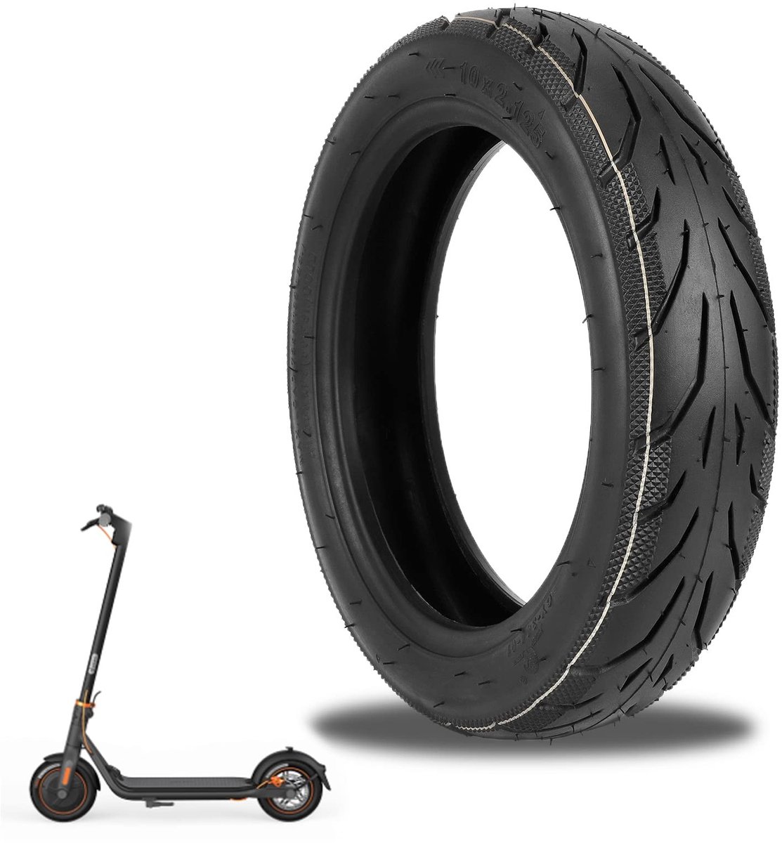 Solidchoice - Set van 2.125 Tyres voor Segway Ninebot Elektrische Scooter
