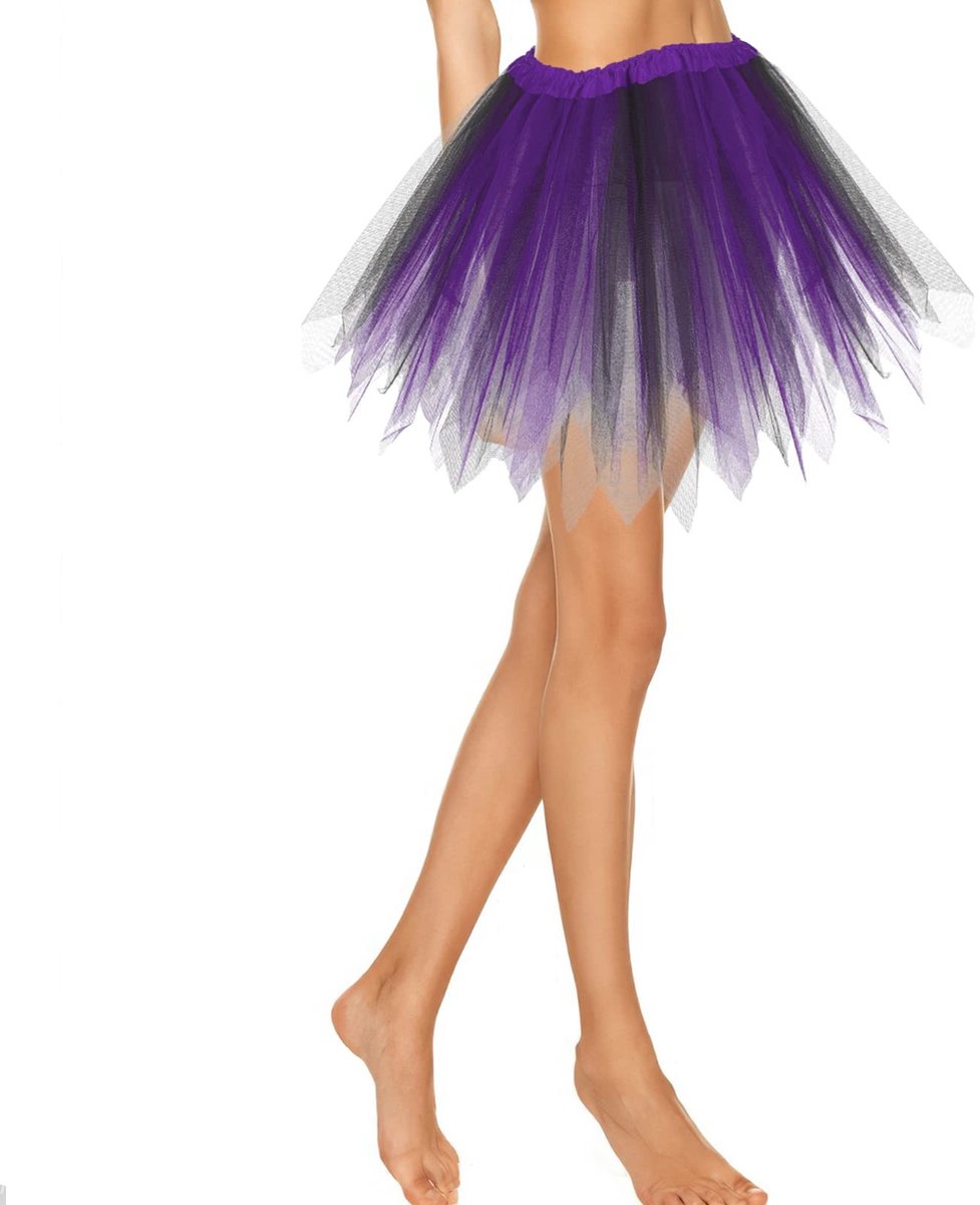 Solidchoice - Tulle Rok voor Dames, 3-laags Transparante Dansrok