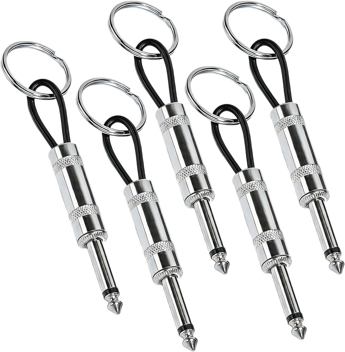 Guitar Griffbrett Haakhouder - 5-delige set - Muzikaal design - Ideaal voor sleutels - ShopVlot