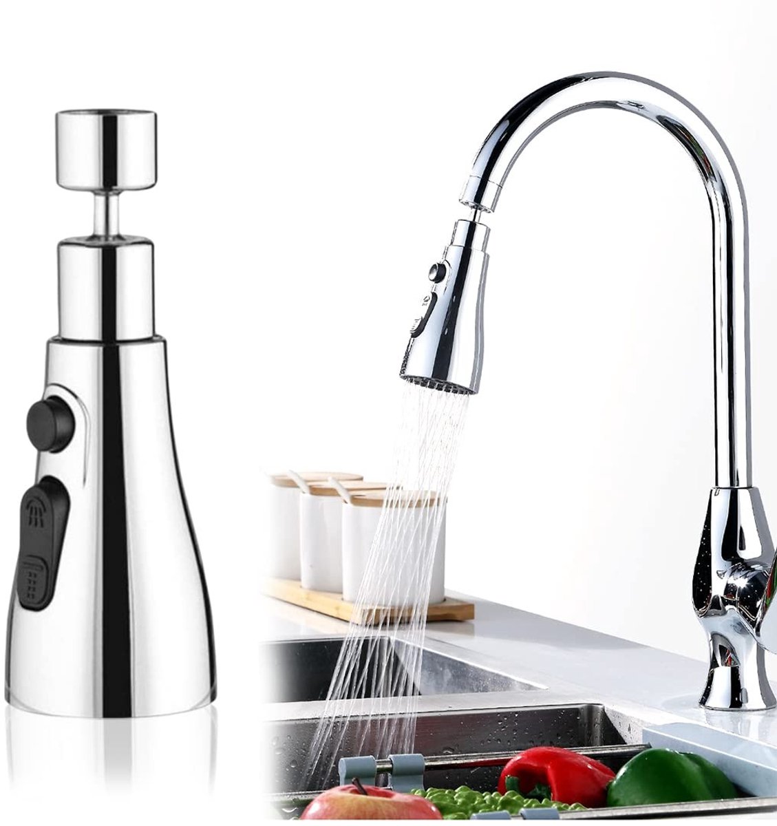 Solidchoice - 360° Draaiende Kraan met 3 Waterstanden