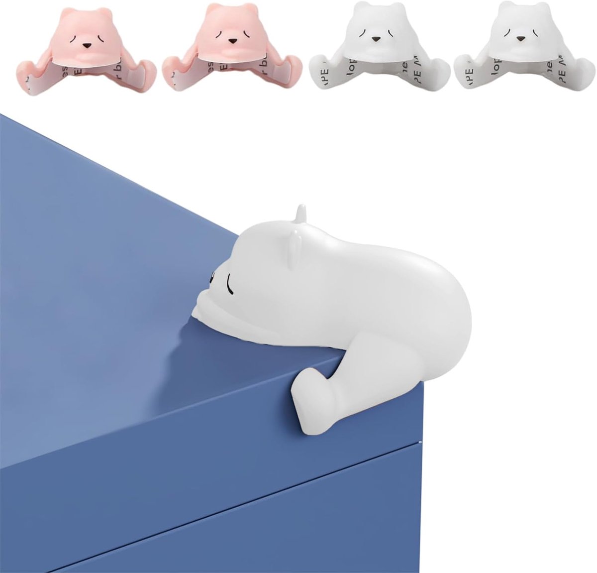 Hoekbescherming 4 Stuks - Siliconen Hoekbescherming - Schattig Berenontwerp - Veiligheid voor Kinderen - ShopVlot
