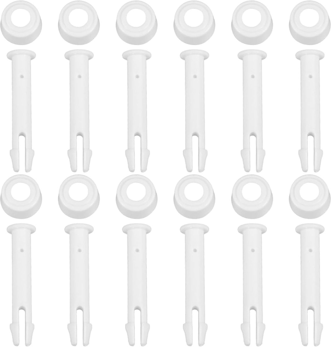 Zwembadpennen 6 cm - rubberen afdichtingen - versterkt verbindingseffect - voor stabiele zwembadstructuur - ShopVlot