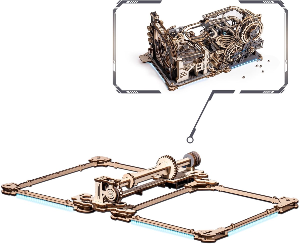Solidchoice - 3D Houten Puzzel Model Kit voor Volwassenen