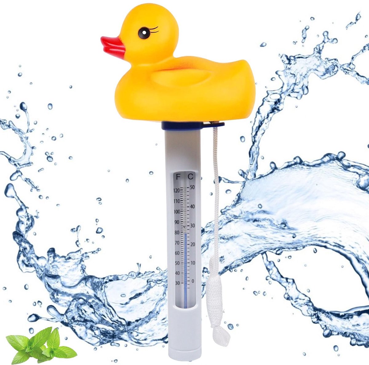 Solidchoice - Drijvende Zwembadthermometer voor Nauwkeurige Watertemperatuurmeting