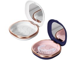 Solidchoice - Set van 2 Dental Opbergdozen, Handig voor Tandprotheses