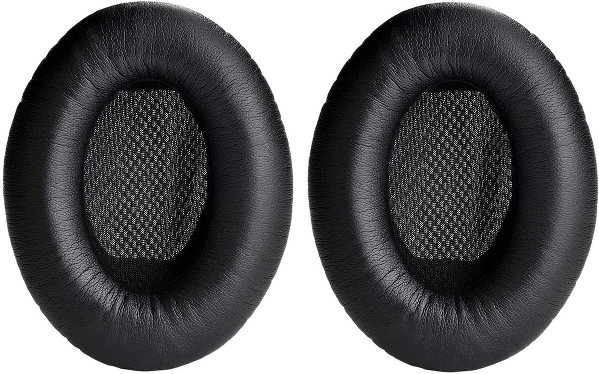 Solidchoice - Vervangende Oorkussens voor Diverse Bose Hoofdtelefoons (Zwart)