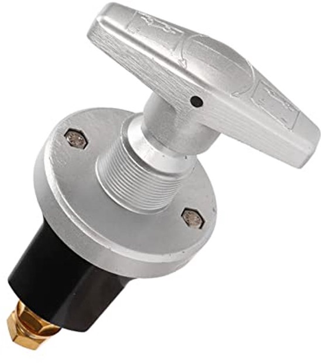 Accuschakelaar, Accuhoofdschakelaar, Accuschakelaar, 12 V 500 A, Waterdichte bescherming, Universeel voor auto, boot, camper