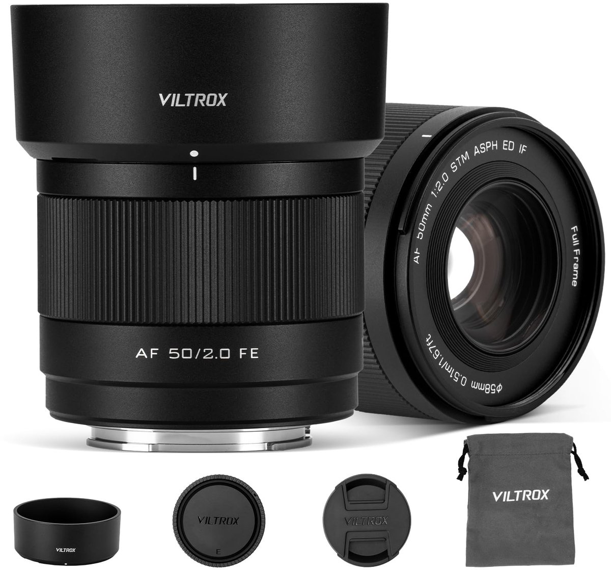 Solidchoice - 50mm F2.0 Autofocus Lens voor Sony E-mount Camera's