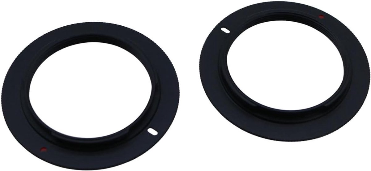 Lensadapter M42-AI - 2 stuks - compatibel met F Mount DSLR-camera's - ideaal voor meerdere lenzen - ShopVlot