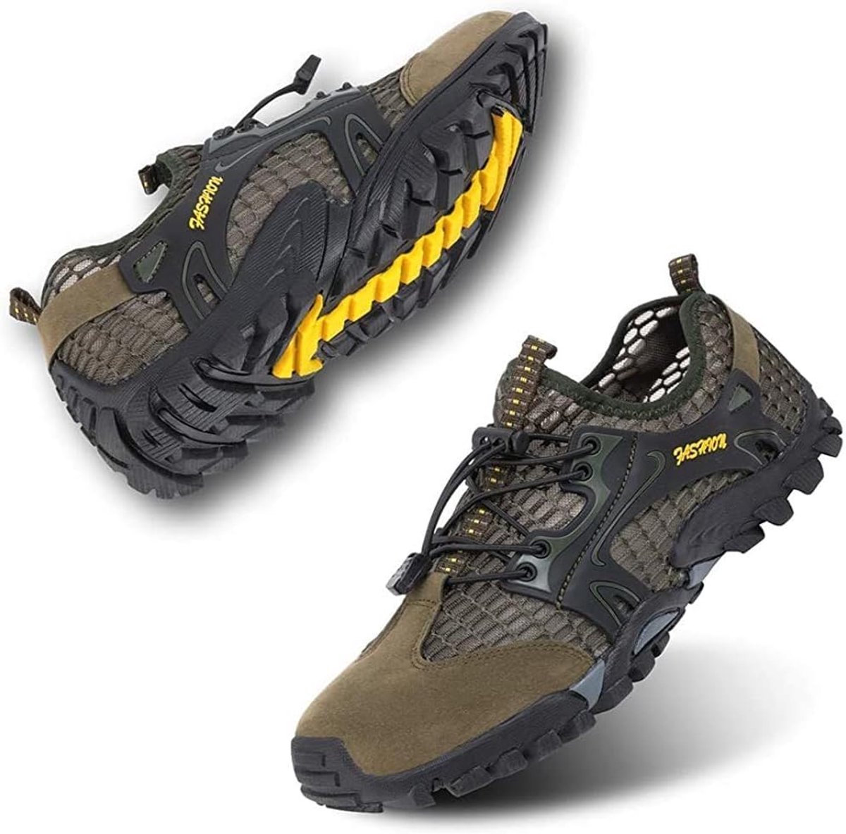 Trekking Schoenen voor Mannen - Ademend Mesh - Lichtgewicht en Sneldrogend - Ideaal voor Outdoor Activiteiten - ShopVlot
