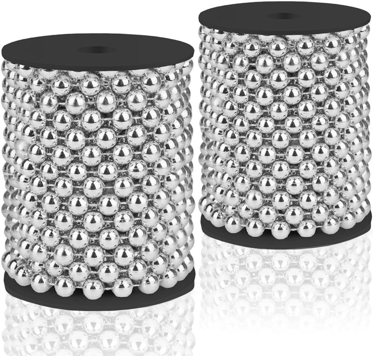 Pearl Garland Kerstboomdecoratie 15m - Parelsnoer - Elegant - Perfect voor sfeervolle kerst - ShopVlot