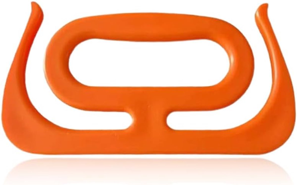 Shopping Bag - Multifunctioneel - Oranje - Ergonomische handgreep voor comfortabel dragen - ShopVlot