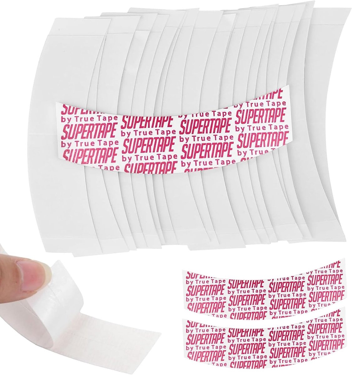 Wig tape waterproof - dubbelzijdig - 36 stuks - sterke hechting voor het bevestigen van pruiken - ShopVlot
