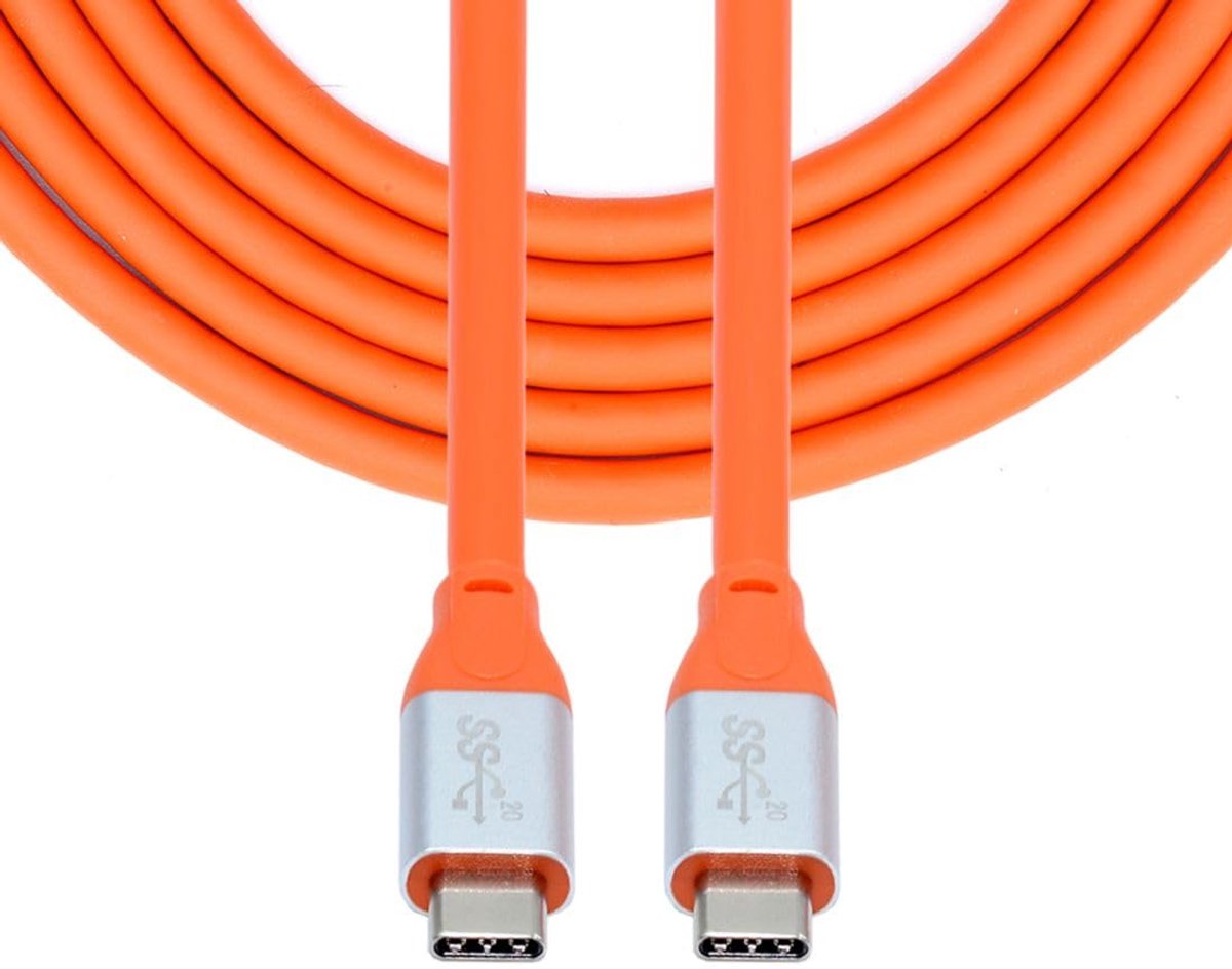 USB C naar C Kabel 3.0M - 20Gbps Dataoverdracht - 100W Snelladen - Ultra Flexibel - ShopVlot