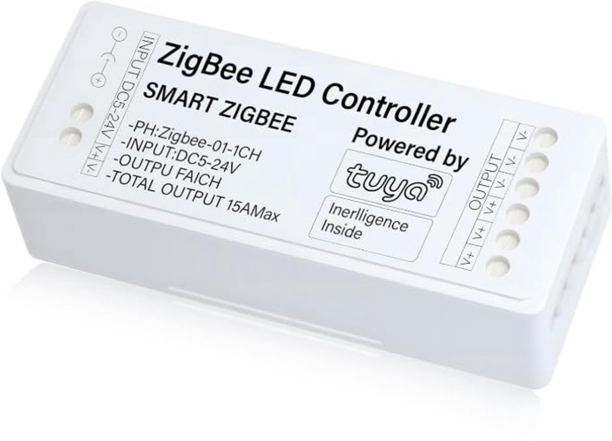 Zigbee Dimmer led, ZigBee 3.0 dimmer, Zigbee led-controller, dimmen smart lichtschakelaar, compatibel met Alexa - ShopVlot