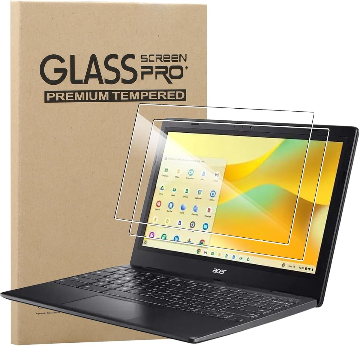 MEMELOKA Gehard glas voor Acer Chromebook Tab 311 11,6 inch, 2 stuks hardheid 9H, krasbestendig, HD - ShopVlot