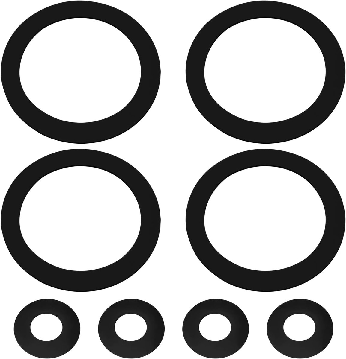 8Pcs 75 Type Rotary Pump Special Sealing Rubber Ring, 50mm 70mm - ShopVlot