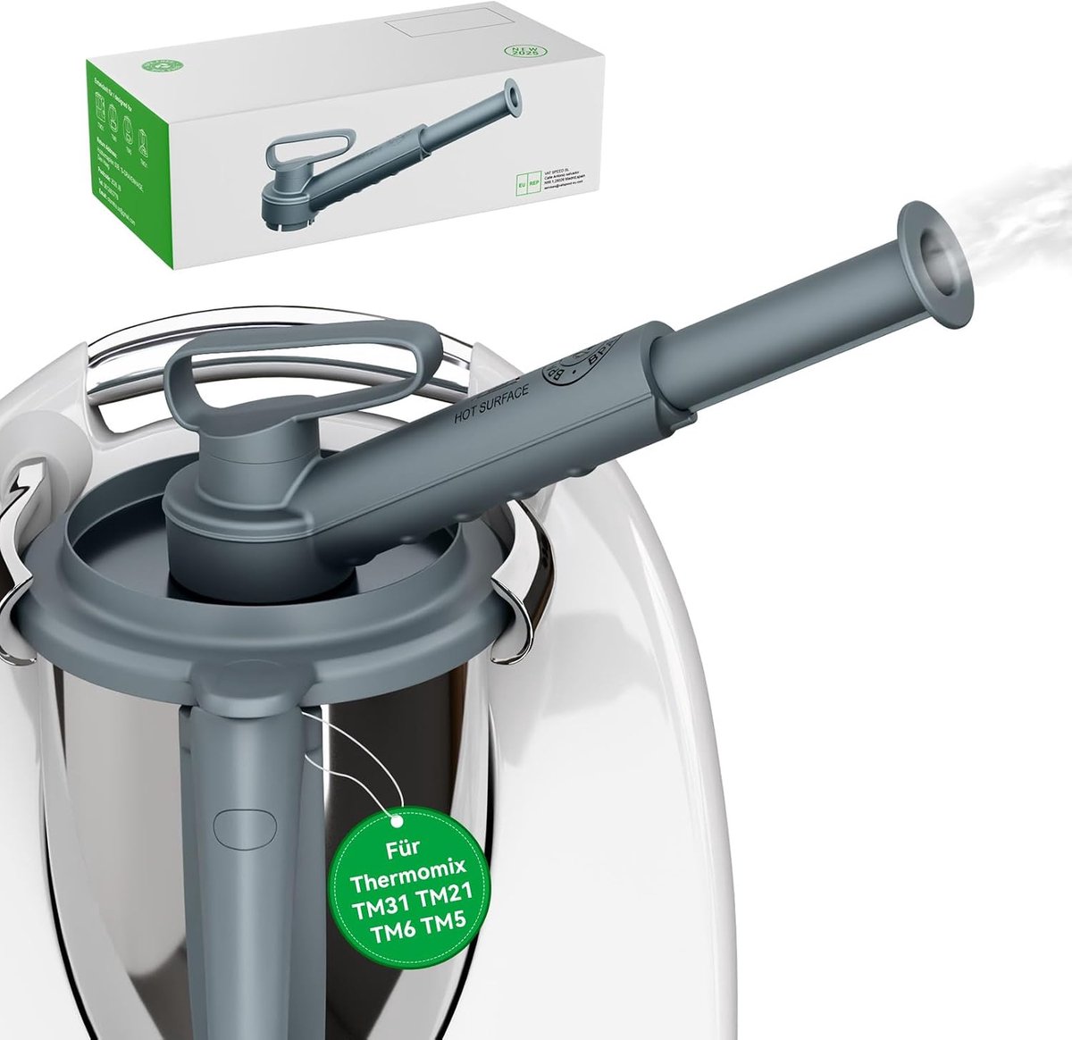 KULACO Steam Conductor for Thermomix TM6 TM5 TM31 TM21, Steam Cable to Protect Kitchen Hanging Cabinets, Steam - ShopVlot