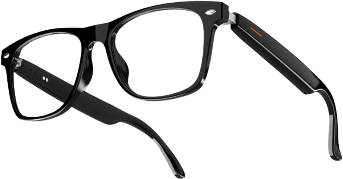 Fivesquare NeoVision E13-C C1 Slimme Bluetooth Bril - Blauwlichtfilter - Open Ear Audio - Handsfree - Zwart