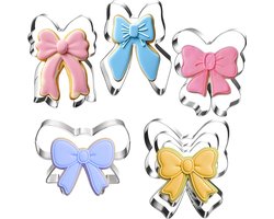UKoosien 7-Piece Cookie Cutter Set 2.5 cm - 10.2 cm Stainless Steel Cookie Cutter Set for Biscuits, Cakes and - ShopVlot