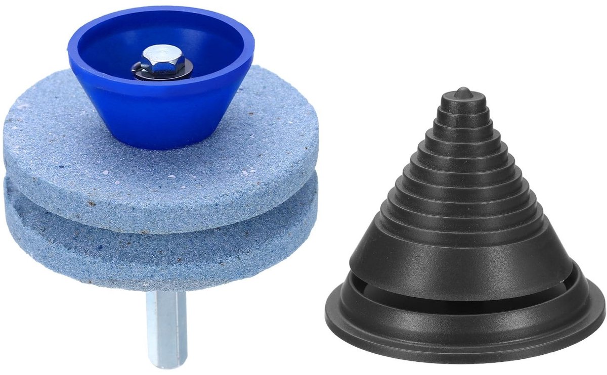 Solidchoice - Corundum Dubbel Laags Maaimes Slijper voor Tuingereedschap