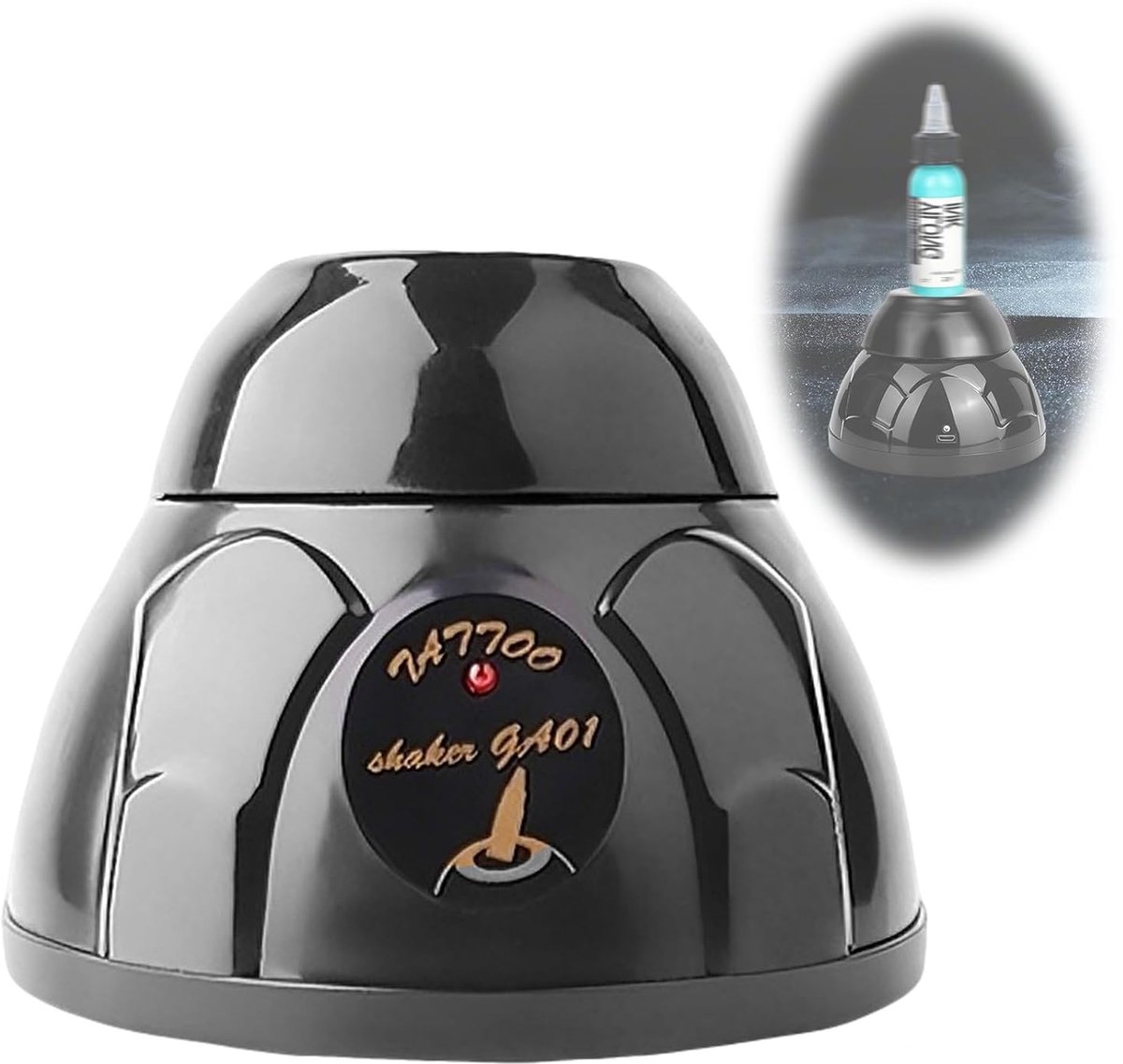 Vortex Mixer Shaker, 5200 RPM Mini Vortex Paint Mixer, Paint Shaker for Nail Salons, Paint Shaker, Colour Mixer for - ShopVlot