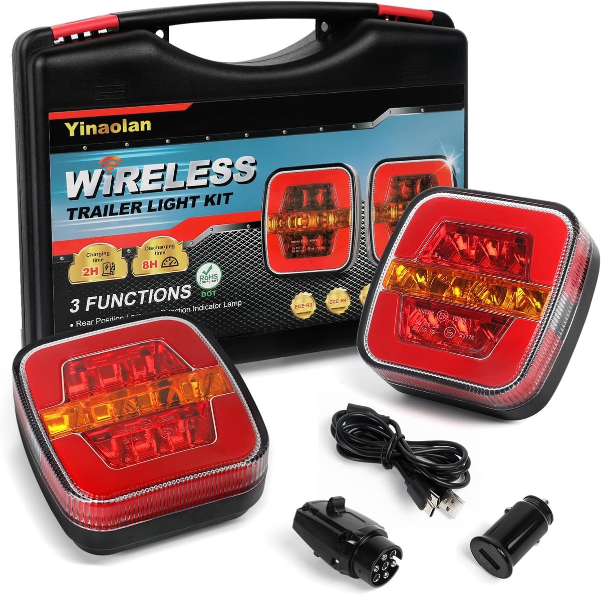 2Pcs Rear Trailer Light 5016 - ShopVlot