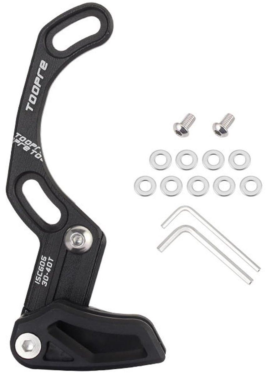 Fietskettinggeleider ISCG 05 - Aluminium legering - Bescherming tegen kettinguitval - Geschikt voor de meeste fietsen - ShopVlot