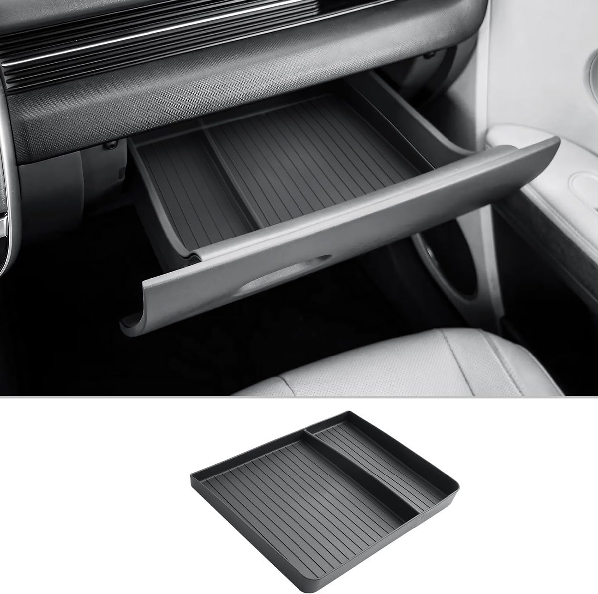 Opbergbox Ioniq 5 2021-2025 - Organiser voor dashboard - Ruimtebesparend - Perfecte pasvorm - ShopVlot