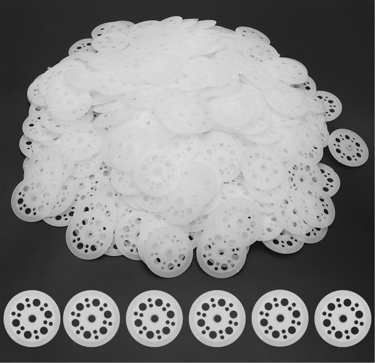 Isolatieplaten 46 mm - Polypropyleen - Professionele schijven voor veilige montage - ShopVlot