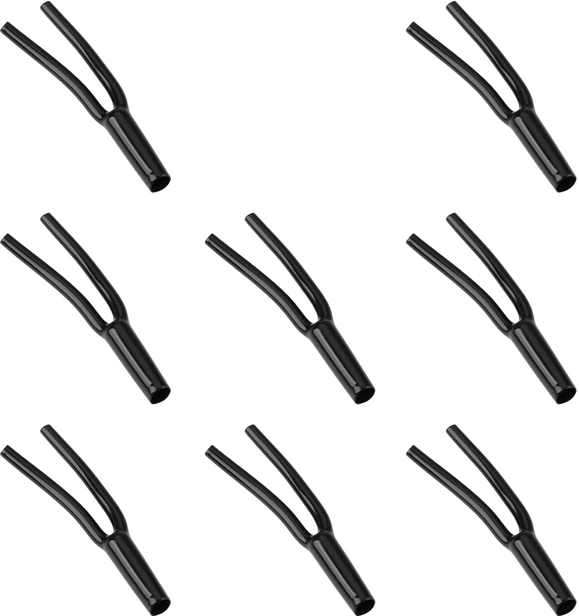 Speaker Cable Pants Y Splitter - 9x3.5mm - 8 Stuks - PVC - Ideaal voor kabelbescherming - ShopVlot