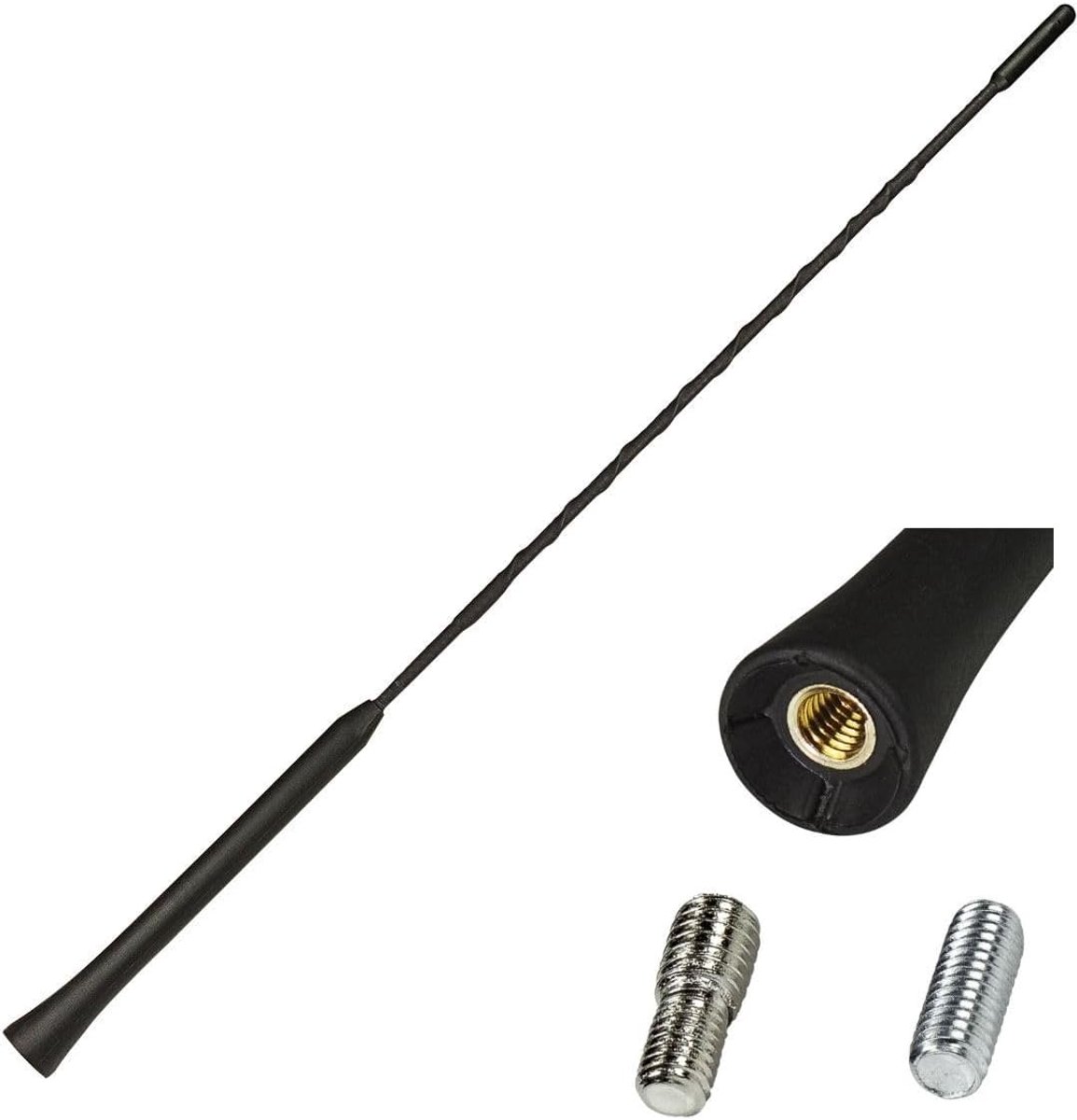 Vervangingsantenne 41 cm - kort model - sportief ontwerp - uitstekende ontvangstkwaliteit - ShopVlot