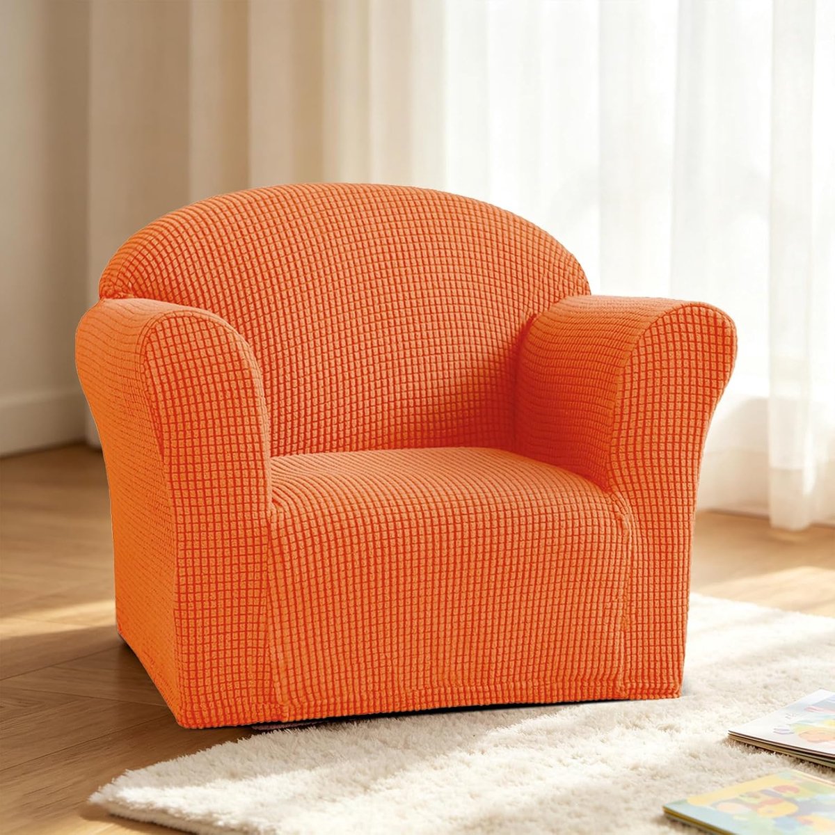 Kinderbankhoes Mini - Stretch Jacquard - Wasbaar - Meubelbeschermer voor kinderen - ShopVlot