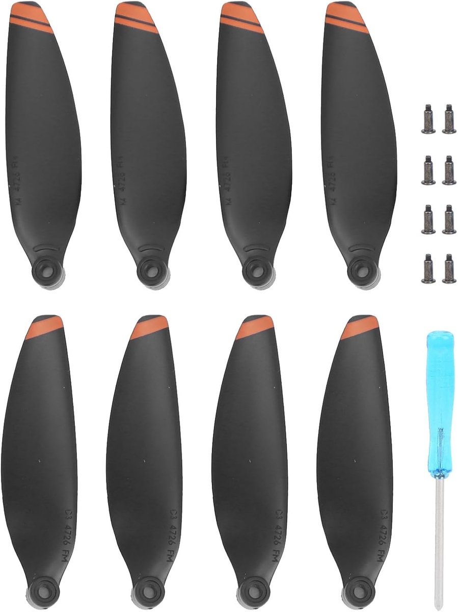 Watris Veiyi Mini 2 Propellers, 2 Pairs Mini 2 Accessories, Drone Propel Kit, Drone Accessories, with 8 Screws, 1 - ShopVlot
