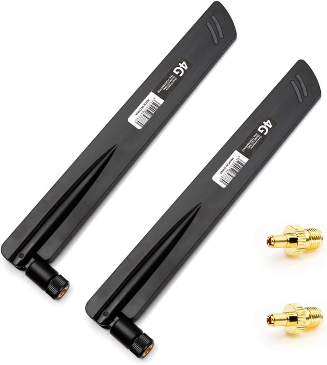 SMA/TS9 Omnidirectional WLAN Antenna, 600-6000MHz, 5G LTE Antenna, 4G LTE Signal Gain Antenna, 18DBI Signal Booster - ShopVlot