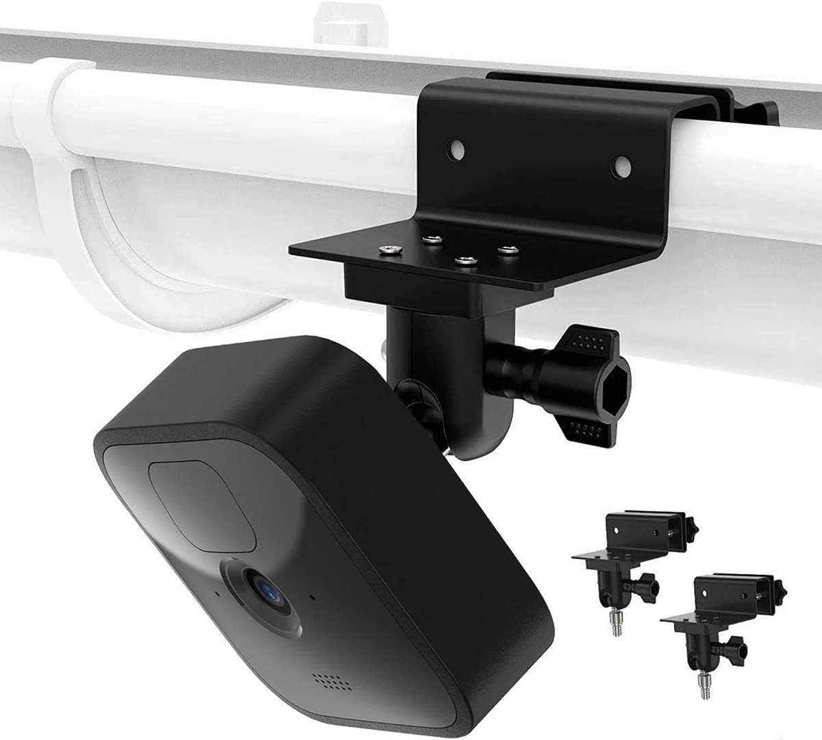 Gootsteun voor Blink Outdoor camera - verstelbare aluminium houder - veiligheid en optimale zichtbaarheid - set van 2 - ShopVlot